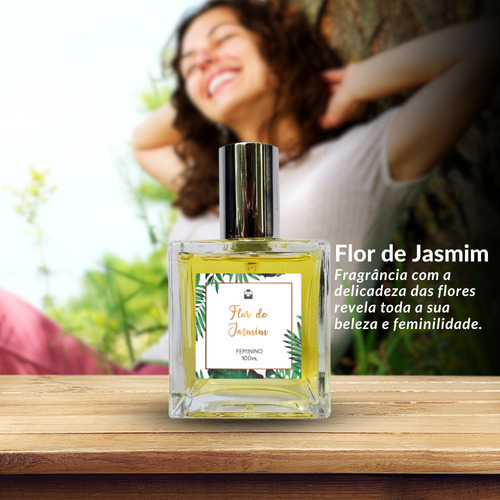 Perfume Feminino Flor De Jasmim 100ml + Afrodite 50ml