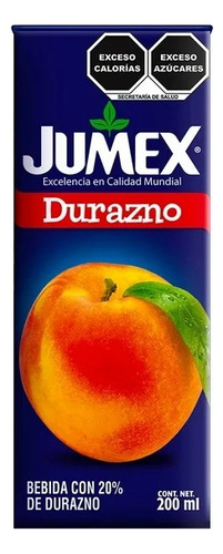Bebida Jumex Con Durazno 200 Ml.