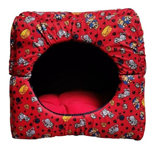 Cubo Multifuncion Casa/cama/sofa Espuma Poliuretano Mascotas