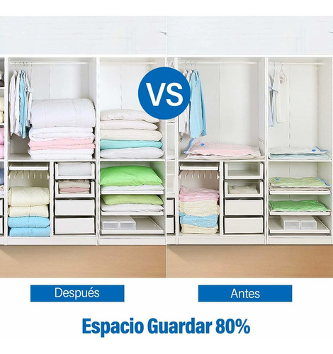 Para Bolsas De Almacenamiento Comprimidas Al Vac¿o, 60 X 80