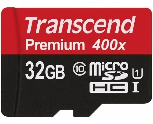 Transcend 32gb Microsdhc Memory Card Premium 400x Class10