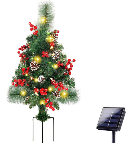 Luces Solares Tipo Estaca Para Árbol De Navidad, Jardín, Tip