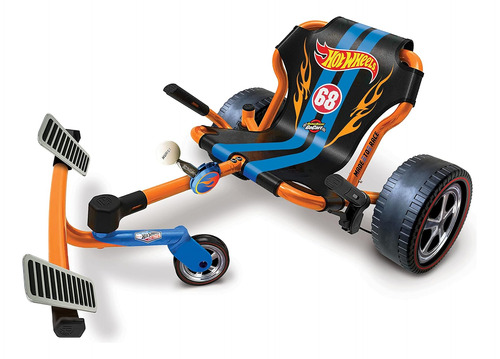 Hot Wheels Roller Racer Go Kart, ¡kid Powered! ¡no Hay Motor