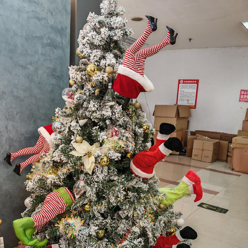 Adorno Navideño Decoración De Árbol De Navidad Escenas