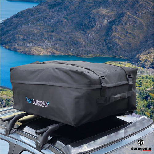 Imagen 3 de 10 de Bolso Porta Equipaje Auto Valija Tela Doble Impermeable 206l