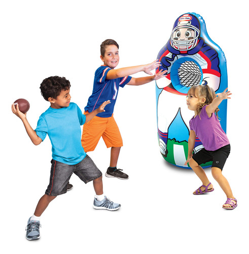 Entrenador De Fútbol Inflable Little Tikes Con 3 Balones De
