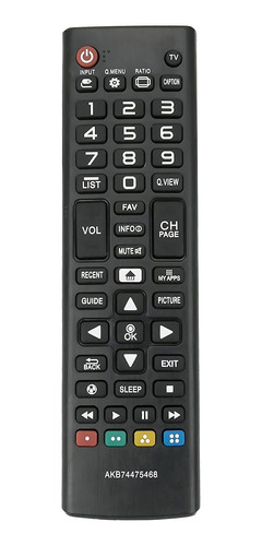 Control Remoto Akb74475468 Para LG Tv 49lf6350 43lf6350 