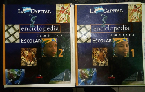 Enciclopedia Temática Escolar La Capital 1 Y 2 Completa