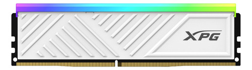 Memoria Ram Adata Ddr4 3200mhz 8gb Spectrix D35g Blanca Rgb