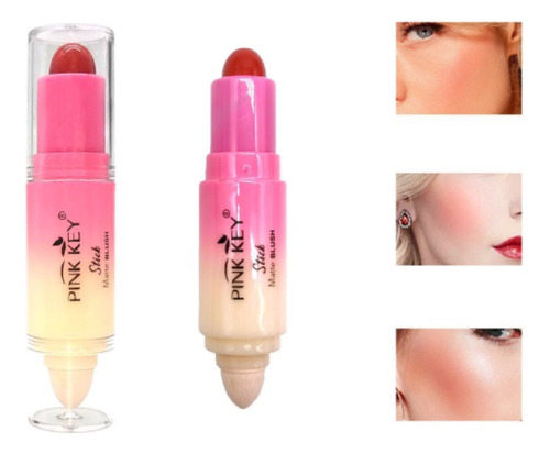 Rubor En Barra De Alta Duración, Maquillaje Pink Key Matte