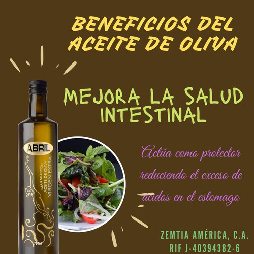 Caja De Aceite De Oliva Extra Virgen - Abril