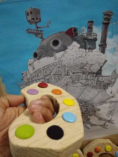 Acuarelas Artesanales Hechas A Mano, Con Pigmentos Naturales