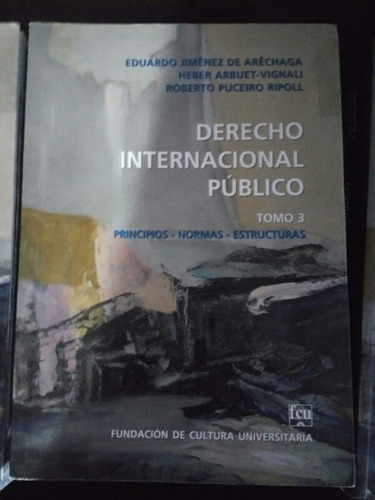Derecho Internacional Público. Tomo 3. Aréchaga 