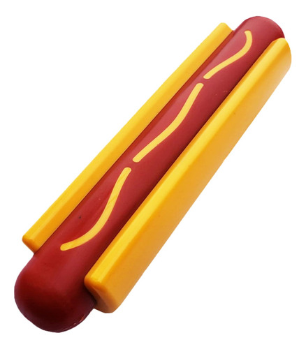 Sodapup Hot Dog ' Juguete Duradero Para Masticar Perros Fabr