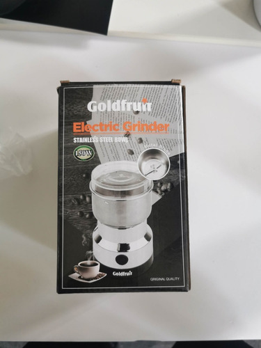 Imagen 8 de 8 de Molino De Café Eléctrico De Acero Inoxidable 4 Aspas