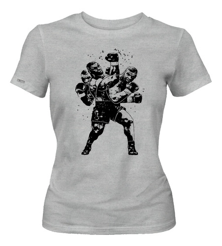 Camiseta Myke Tyson 4 Brazos 3 Cabezas Boxeo Dama Mujer Ikrd