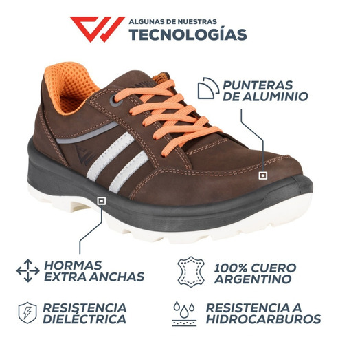 Imagen 7 de 9 de Zapatilla De Seguridad Calzado Conwork Puntera De Aluminio