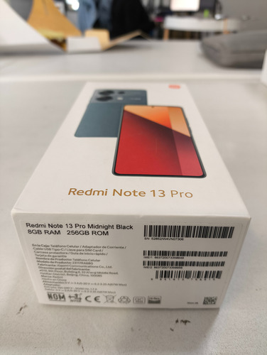 Xiaomi Redmi Note 13 Pro 4g 8gb 256gb Ref4128 Negro*vitrina* (Usado)