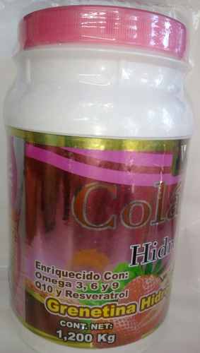 Colágeno Hidrolizado Sabor Fresa Con Ácido Hialuronico