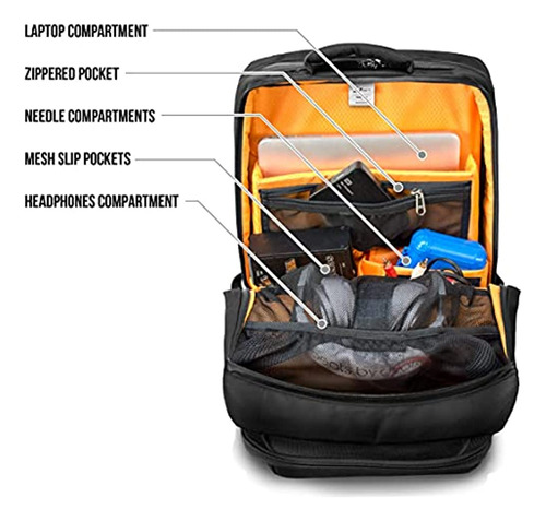 Jetpack Remix Dj Backpack For Dvs, Mobile, Or Club Gig Set,