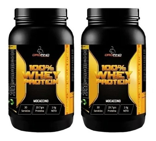 2 Proteina Orofino 100% Whey (60 Serv) Premium