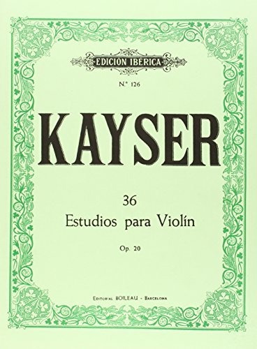 36 Estudios Para Violín