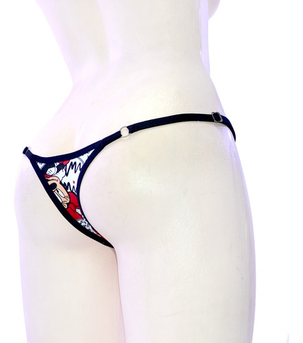 Tanga Corte Brasileño Tiro Corto Multitalla Tanb001 Minnie M