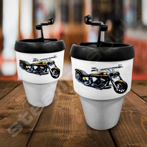 Vaso Termico Café | Moto #413 | Cafe Racer Bobber Vespa Brat