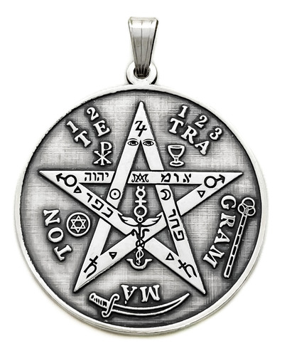 Dije Tetragrámaton Protección Plata 925