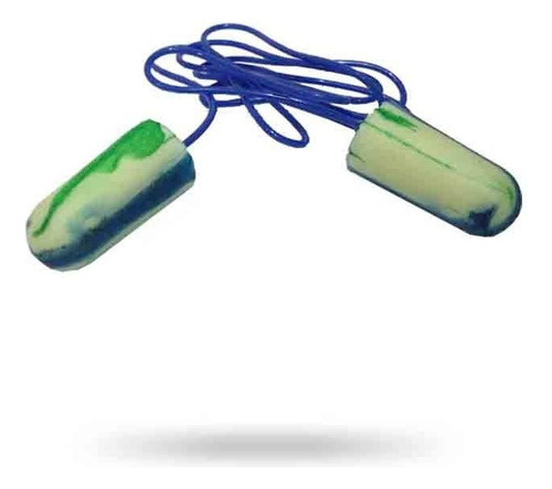 Protector Auditivo Libus Quantum Foam C/cord Detectable Color Verde