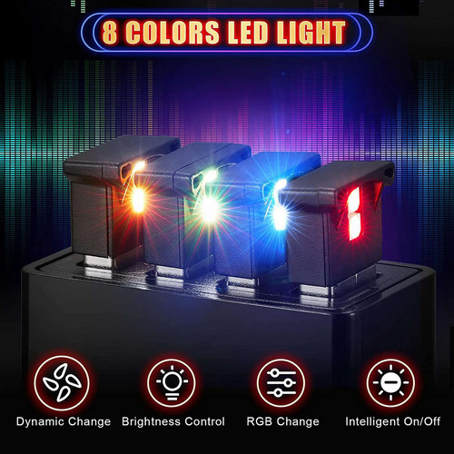 Luz Led Usb, Iluminación Led Rgb Para Interior De Coche, 5