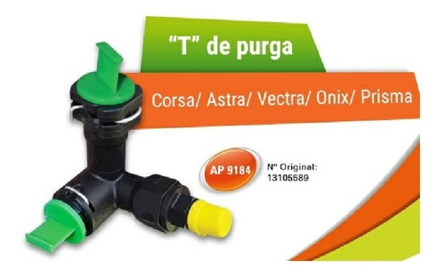 Purgador De Crapo Hidraulica Corsa Astra Vectra Onix Prisma