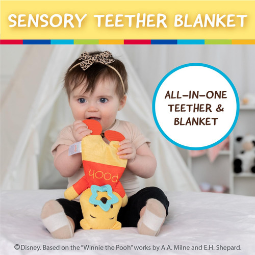Manta Sensorial Disney Baby Winnie The Pooh Para Bebés