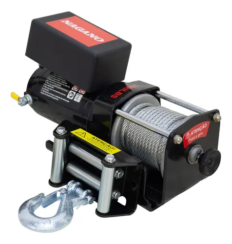 Cabrestante eléctrico de 3000 libras, 1361 kg, 12 V, para Jeep Tr Quadcopter