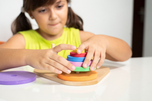 Imagem 4 de 5 de Torre De Hanói - Metodologia Montessoriana - Mmp