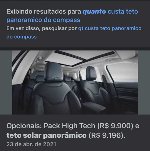 Imagem 5 de 8 de Jeep Compass 2018 2.0 Trailhawk Aut. 5p