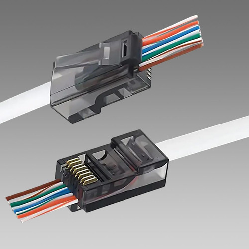 Rj45 Conector, Mxctk-001, 1 Paquete, 1x10 Pzas, Rj45 Macho D