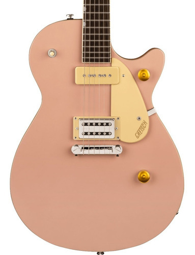 Guitarra Eléctrica Gretsch G2215-p90 Jr Jet Streamliner Rosa Color Rosa Claro Orientación De La Mano Diestro
