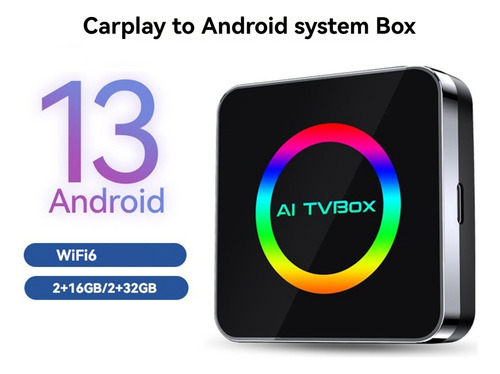 Coche Inalámbrico Android 13 Ai Tvbox Ai Box Carplay Wifi6 2