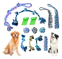Comprar Juguetes Cuerda Para Perro,13 Piezas Chillones Y Resistentes
