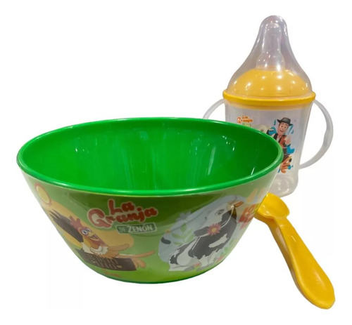 Set Cuenco + Vaso Tomatetina La Granja De Zenon Bel Gioco