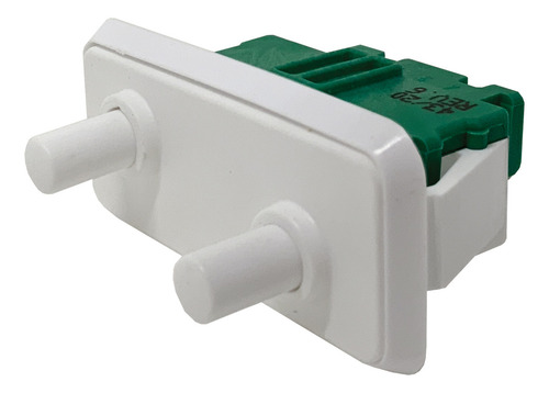 Interruptor Botão Duplo Para Geladeira Electrolux 64484557