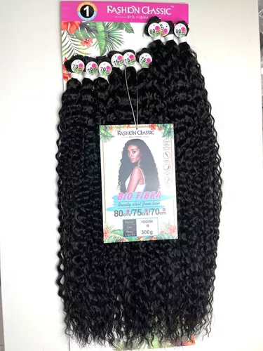 Cabelo Orgânico Bio Fibra Lindona Fashion Classic 300G em Promoção