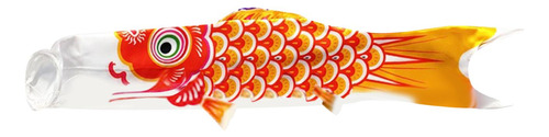 Bandera De Carpa Japonesa, Manga De Viento De Carpa Naranja