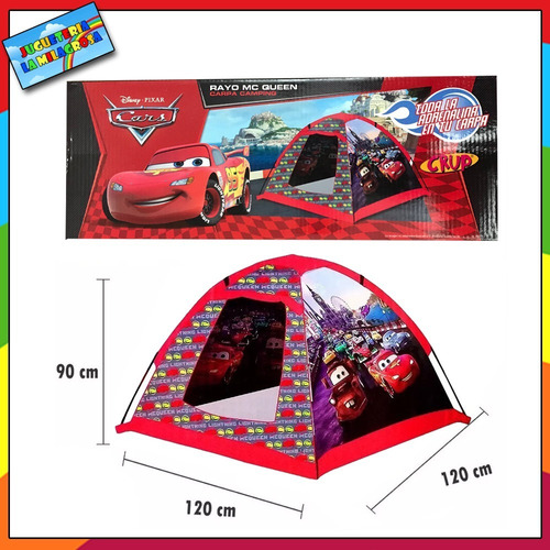 Carpa Infantil Niños Camping Pelotero Spiderman Peppa Marvel
