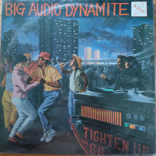 Big Audio Dynamite - Tighten Up Vol 88 - Vinilo Arg. (Usado)
