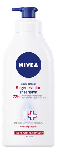  Crema Corporal Nivea 1 Litro Regeneración Intensiva 1000ml