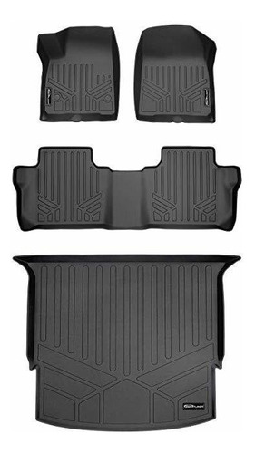 Maxliner Custom Floor Mats 2 Filas Y De Línea De Carga Detrá