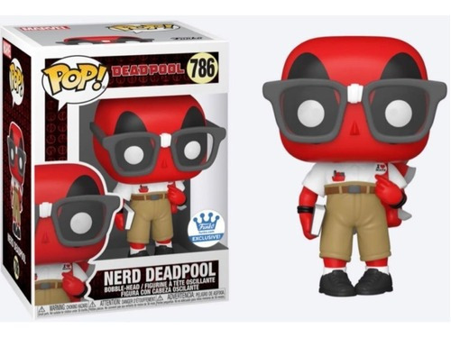 Funko Pop Deadpool - Nerd Deadpool #786 Exclusivo