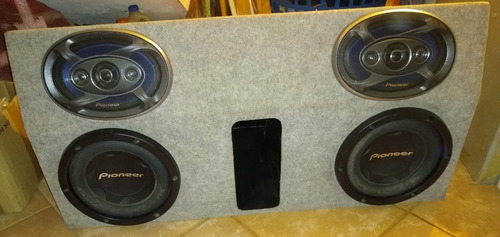 Imagen 2 de 8 de Cajón De Sonido Para Carro Completo